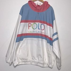 Polo Ralph Lauren Hoodie Windbreaker Jacket Size XXL/TTG